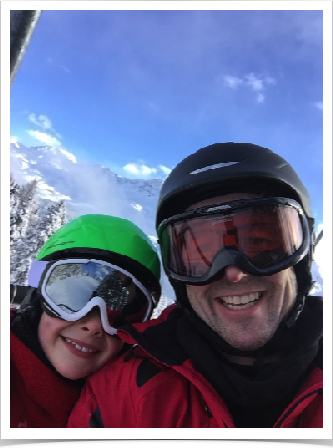 Skiing Selfie